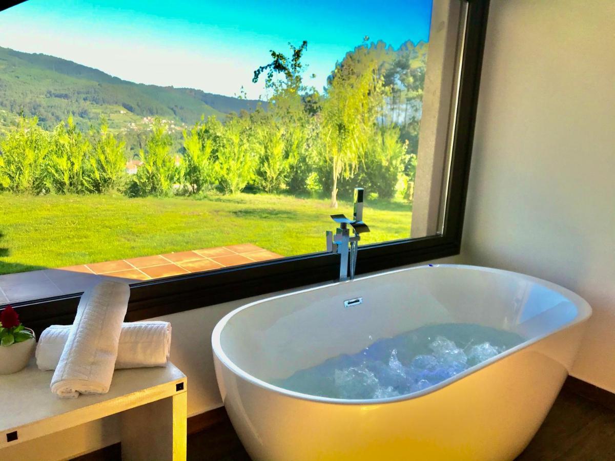 Casa Nueva De Vigo Rural Mos Con Jacuzzi Y Chimenea Para Escapada Romantica Exteriér fotografie