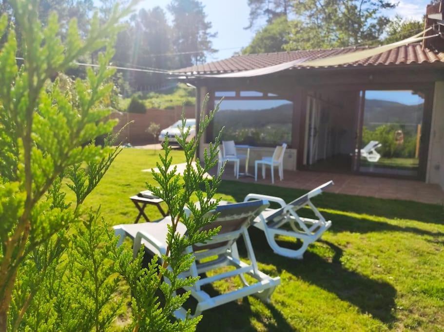 Casa Nueva De Vigo Rural Mos Con Jacuzzi Y Chimenea Para Escapada Romantica Exteriér fotografie