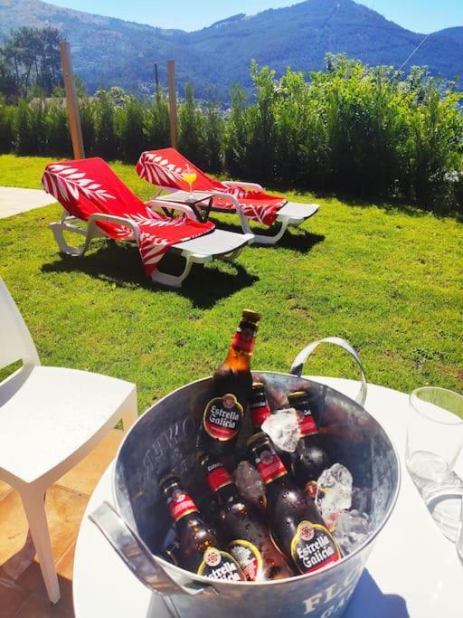 Casa Nueva De Vigo Rural Mos Con Jacuzzi Y Chimenea Para Escapada Romantica Exteriér fotografie