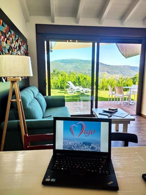 Casa Nueva De Vigo Rural Mos Con Jacuzzi Y Chimenea Para Escapada Romantica Exteriér fotografie